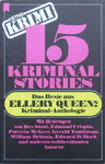 Ellery Queen - 15 Kriminal Stories - Das Beste aus Ellery Queen's-Kriminal-Anthologie: Vorn