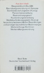 Baugesetzbuch (BauGB): Hinten