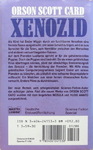 Orson Scott Card - Xenozid: Hinten