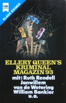 Werner Gronwald - Ellery Queen's Kriminal Magazin 93: Vorn