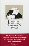 Loriot - Loriot - Gesammelte Prosa: Umschlag vorn, mit Papierband