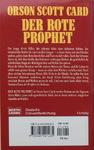 Orson Scott Card - Der Rote Prophet: Hinten