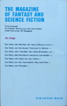 Wulf H. Bergner - Der verkaufte Planet - Eine Auswahl der besten Erzählungen aus THE MAGAZINE OF FANTASY AND SCIENCE FICTION 29. Folge: Hinten