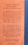 Michael Ende - Das große Michael Ende Lesebuch: Hinten