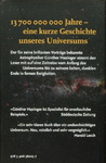 Günther Hasinger - Das Schicksal des Universums - Eine Reise vom Anfang zum Ende: Umschlag hinten