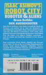 Bruce Bethke - Der Außenseiter - Isaac Asimov's Robot City - Roboter & Aliens Band 5: Hinten