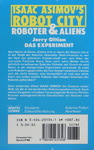 Jerry Oltion - Das Experiment - Isaac Asimov's Robot City - Roboter & Aliens Band 6: Hinten
